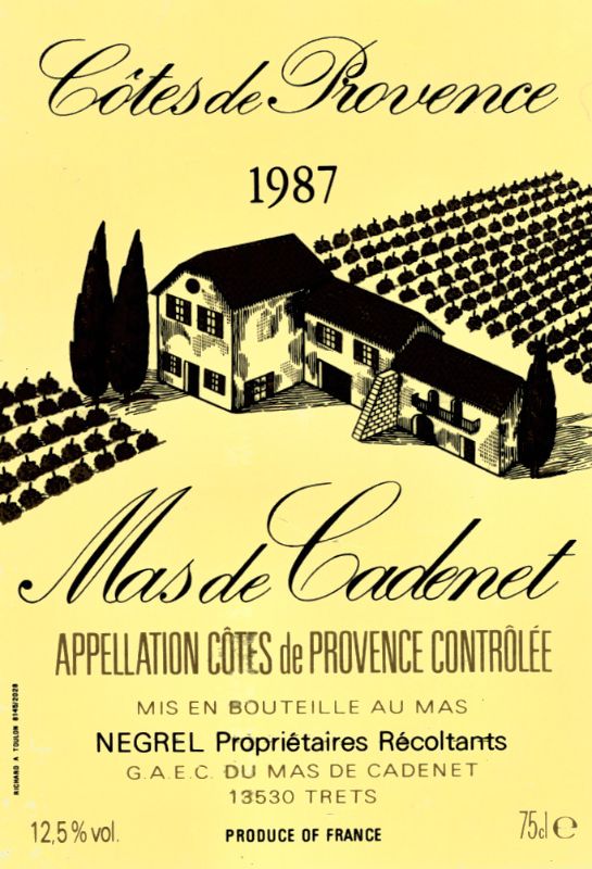 Provence-Mas de Cadenet 1987.jpg